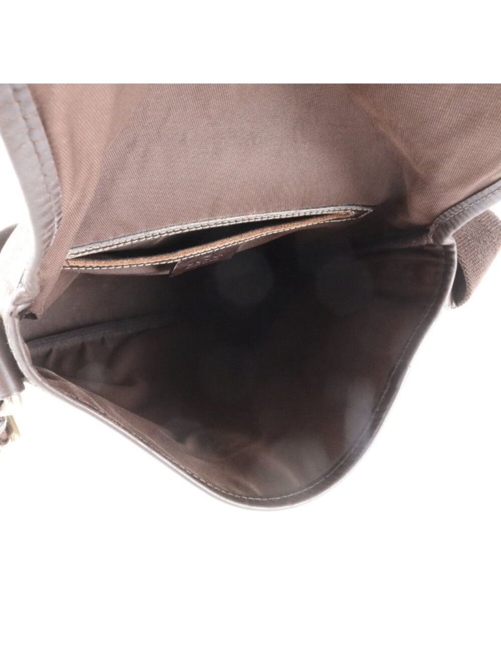 Gucci GG Supreme Leather Shoulder Bag Crossbody Messenger Business - Picture 6 of 12